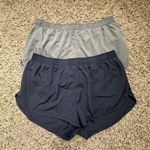 Hollister Women’s Lounge / Active Shorts Set Navy & Grey Size M Worn a Few Times